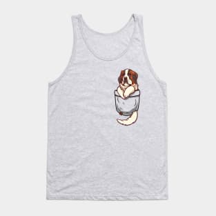 Pocket St Bernard Tank Top